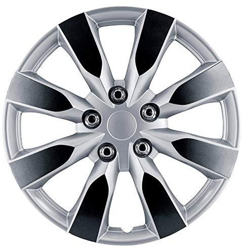 Jeu d'enjoliveurs Arkansas 15-inch argent/gunmetal