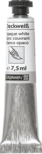 Brunnen 1048803 Deckweiß (Deckfarben, 7,5 ml)