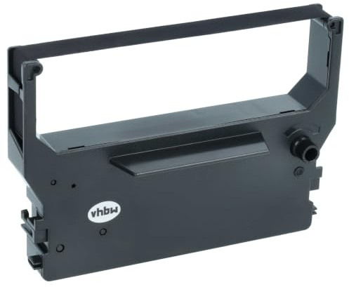 vhbw Cinta de color de escritura compatible con Multidata ER350 impresora de matriz o de tickets - negro