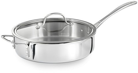 Calphalon Tri-Ply Stainless Steel 3-Quart Saute Pan with Cover