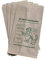 100 Bioabfalltüten Papier braun 9,5 l Biomülltüten Kompostbeutel Mülltüten Müllbeutel Bio 20 + 16 x 36 cm