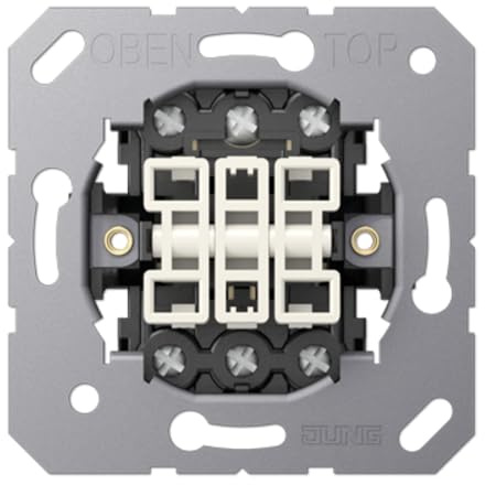 Wippschalter 3-fach 10AX 250VAus-Wechsel 5306 EU 4011377147690 Jung