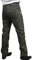 Fuente Jagd Lederhose antik, Lederhose Herren Tracht lang- Damen Lederhose lang- Hochwertige Trachten Lederhose lang in echt Leder Nubuk, Bayerische Lederhose in Grün (28, Olive)