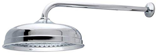 Kingston Brass K225K11 Designer Trimscape viktorianischer 12.7 cm Duschkopf mit 43,18 cm Regentropfen Dusche, hochglanzpoliertes Chrom