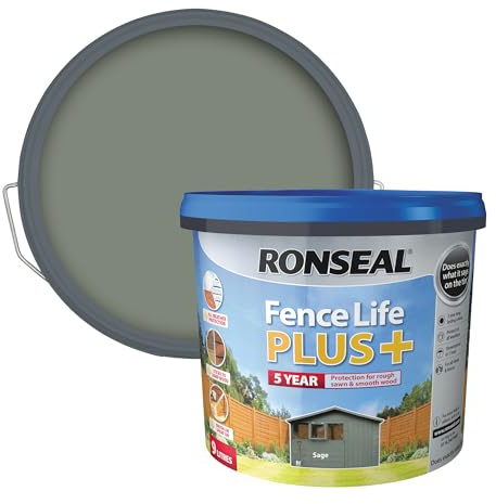 Fence Life PLus Ronseal Sage 9L