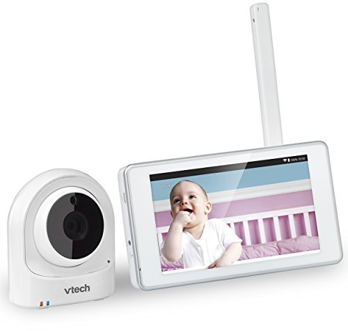 VTech VM981 Safe & Sound Expandable HD Video Baby Monitor with 5-inch Touch Screen and Wi-Fi Camera