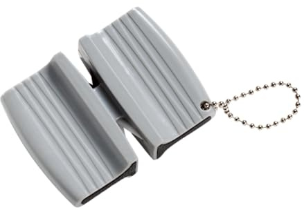 Mercer Culinary Pocket Knife Sharpener, 12x12x3 cm, Grey