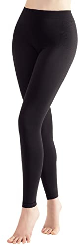Lytess - Leggings dimagranti per la notte – dimagrante e riduzione della cellulite – azione notturna – supplemento di dieta e attività fisica, Nero , 42