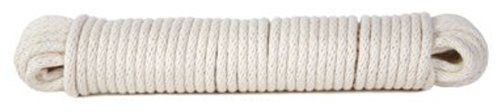 Koch 5620727 Cotton Braided Clothesline, 7/32 by 200 Feet, White