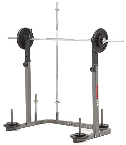 Everfit, Porta Bilanciere WBK-300 Unisex Adulto, Nero, 102x45,5x70