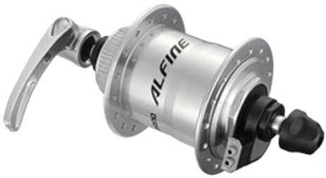 SHIMANO 2091611200 Nabendynamo, Silber, 10 x 6 x 4 cm