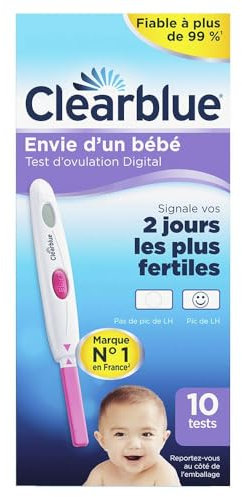 Clearblue Digital Ovulation Test 2 Days 10 Units