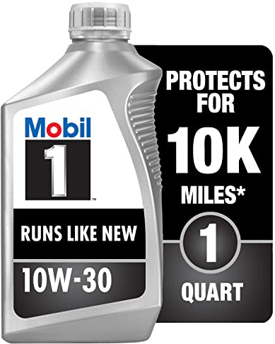 Mobil 1 Advanced Full Synthetic Motor Oil 10W-30, 1 Quart (Pack of 6)
