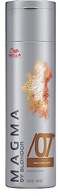 Wella Magma by Blondor/ 07 plus natur-braun dunkel, 1er Pack, (1x 0,12 kg)