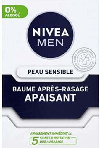 Nivea Baume après rasage peau sensible - Le tube de 100ml
