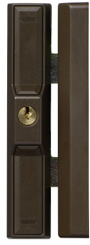 ABUS Verrou de Fenêtre DF88 - Dispositif de Verrouillage des Fenêtres de Toit, à Verrouillage Différent - Niveau de Sécurité 8-11900 - Marron