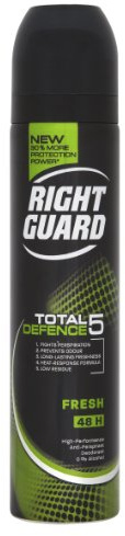 Right Guard Total Defense 5 Fresh antiperspirant deodorant set med 2, 250 ml