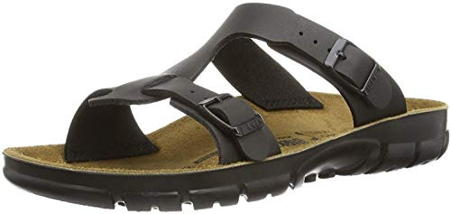 Birkenstock Schuhe Sofia Birko-Flor Weichbettung Schmal Black (263123) 38 Schwarz