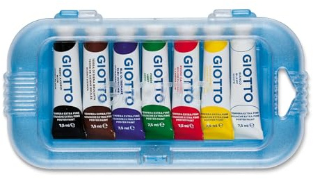 Giotto Tempere 7 Pezzi x 7.5 ml