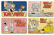 Logoshirt® Tom & Jerry I Abenteuer I Frühstücksbrettchen I Schneidebrett I 23x14cm I 4er Set I spülmaschinenfest & hitzebeständig I Lizenziertes Originaldesign