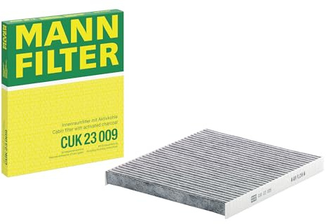MANN-FILTER CUK 23 009 Filtro aria cabina - Filtro Antipolline con Carbonio attivato - per Autovetture + veicoli commeriali