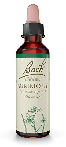 Original bäckblommor droppar nr 1 Agrimony: Visa dina känslor med bäckblomman Odermennig, 20 ml