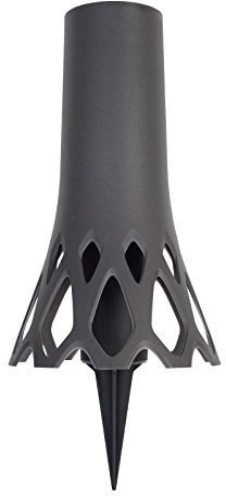 Plastia Grabvase Roseta, 1 Liter, mit Fuß