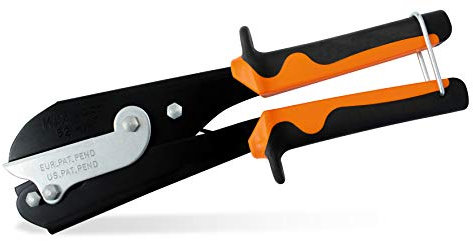 EDMA - Maxi-Ret - Alicates para Repujar - 5 Hojas - Especial Acero INOX - Reducción del Ø por Prensado - Ideal para Tejadores - 035055 - Herramienta Manual de Calidad para Uso Profesional y Doméstico