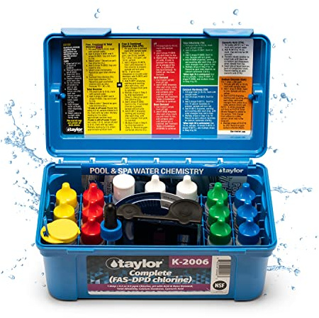 Taylor K2006 Complete Pool Water Test Kit K-2006
