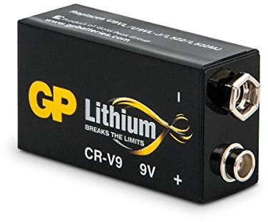 GP | Batterie au Lithium Exra Longue durée | 1 x 9 V