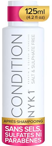 NYK1 Acondicionador Sulfatos Ni Parabenos (500ml) Acondicionador Sin Sulfatos Para Coloración Y Tratamientos De Queratina - Hidratación Profunda Y Cuidado Orgánico Para Todo Tipo De Cabello