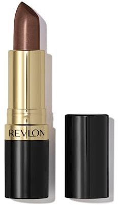 Revlon Super Lustrous Lipstick, Creamy Formula For Soft, Fuller-Looking Lips, Moisturized Feel, 315 Iced Mocha, 0.15 oz