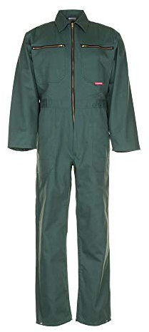 Planam 0129046 BW 290 Rallyekombi, Mittelgrün, Größe 46