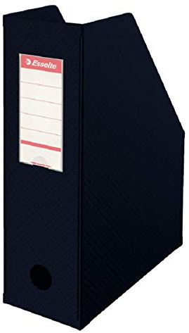 Esselte, porte-revues PVC, Dos de 10 cm, A4, Noir, 56077