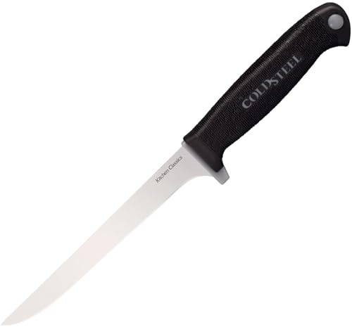 Cold Steel, Boning Knife Kitchen Classics, utomhuskniv, Kray-Ex, Standard Edge, 4116 bladstål, vass kniv för äventyr, utomhusälskare, utomhusverktyg