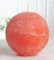 Rustik-Kugelkerze, 10 cm Ø, Mandarin-orange