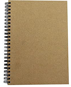 A5 Recycled Sketch pad, 40 Sheets (80 Sides) of 170gsm Recycled Cartridge Paper
