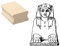 Stempel Holzstempel Motivstempel « SPHINX » Scrapbooking - Ägypten