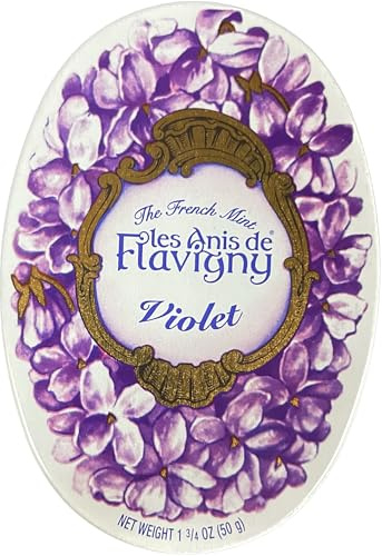 Flavigny - boite ovale 50g gout violette