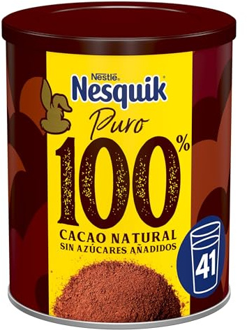 NESTLÉ NESQUIK Intenso 100% Cacao Soluble 290g Lata