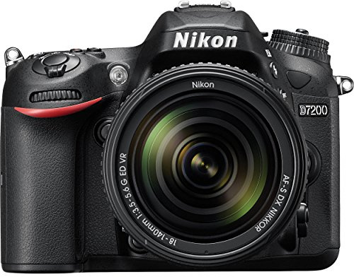 Nikon D7200 + AF-S DX NIKKOR 18-140mm f/3.5-5.6G Ed VR Appareil Photo Numérique Compact 24.2 Mpix Zoom 7.8 x Wi-FI Noir
