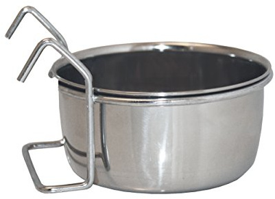 Pet Platter Hook On Pet Bowl,Silver,150 ml