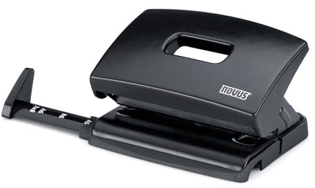 Novus C 216 16 Sheet Capacity Office Hole Punch - Black