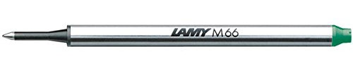 LAMY M 66 Mine 821 – Tintenroller-Mine aus Metall in der Farbe Grün für LAMY Tintenroller ohne Kappe – Strichbreite M