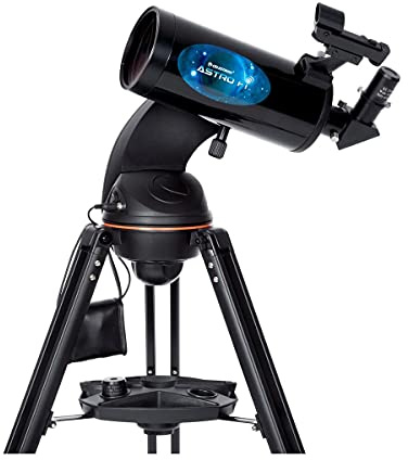 Celestron 22202 Astro-Fi 102 WiFi Wireless Reflector Telescope, Black