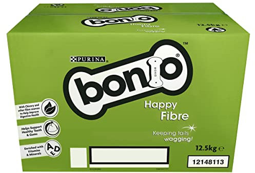 Bonio Happy Fibre Dog Biscuits 12.5kg