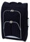 Bordcase Handgepäck schwarz mit 2 Skaterrollen und aus 600D Polyester Jetzt Schon geeignet für die Neue Flugbestimmung