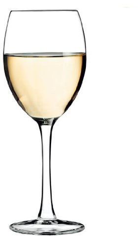 Set di 6 calici da vino bianco 250 ml presentazione box Royal Leerdam Diamond