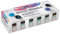 KREUL 73610 - Magic Marble Marmorierfarbe, Metallic Set, 6 x 20 ml in gold, silber, blau, grün, rot und violett, zum Tauchmarmorieren von Holz, Glas, Kunststoff, Papier, Metall und Styropor