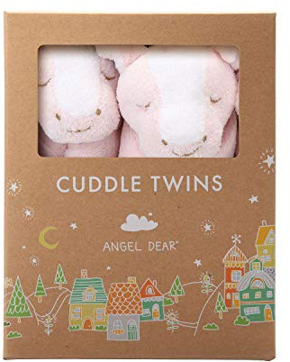 Angel Dear - Pink Pony, Cuddle Twins Set